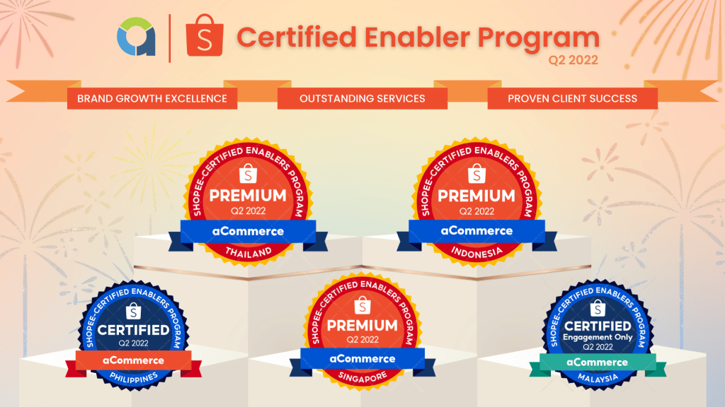 aCommerce enters Shopee Certified Enabler Program Q2 2022
